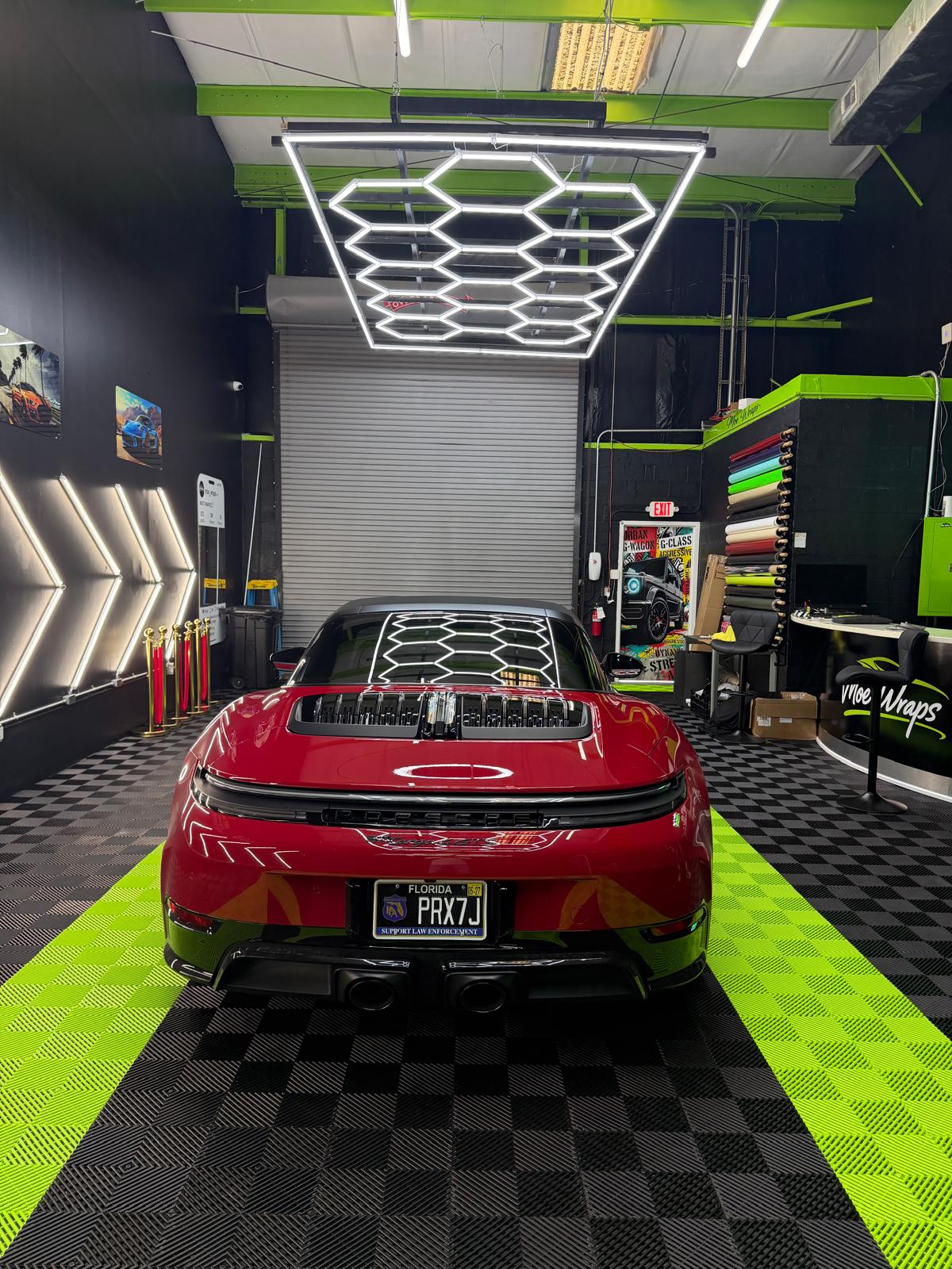 Porsche car wrap project photo 1 by Moe Wraps