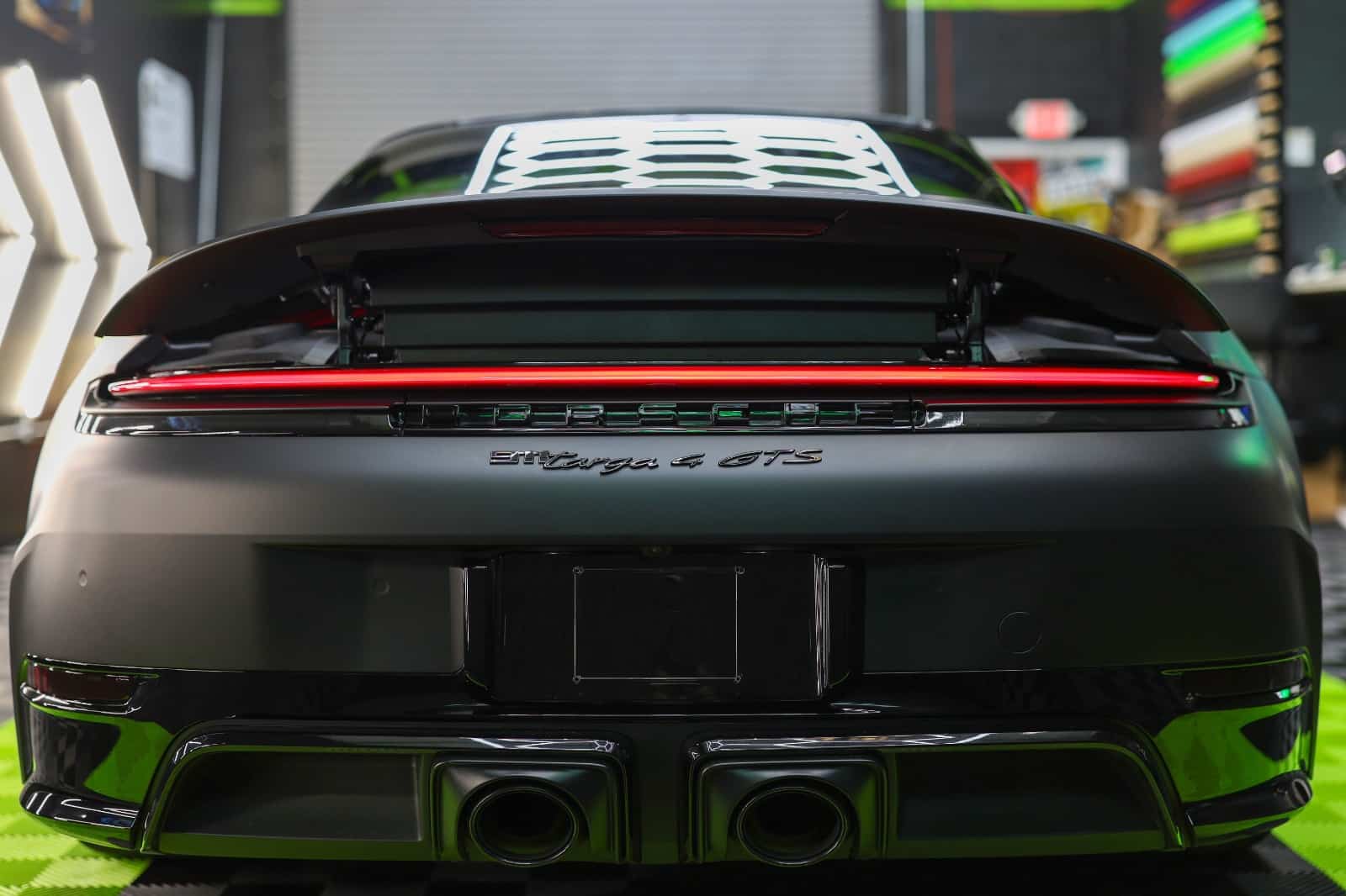 Porsche car wrap project photo 5 by Moe Wraps