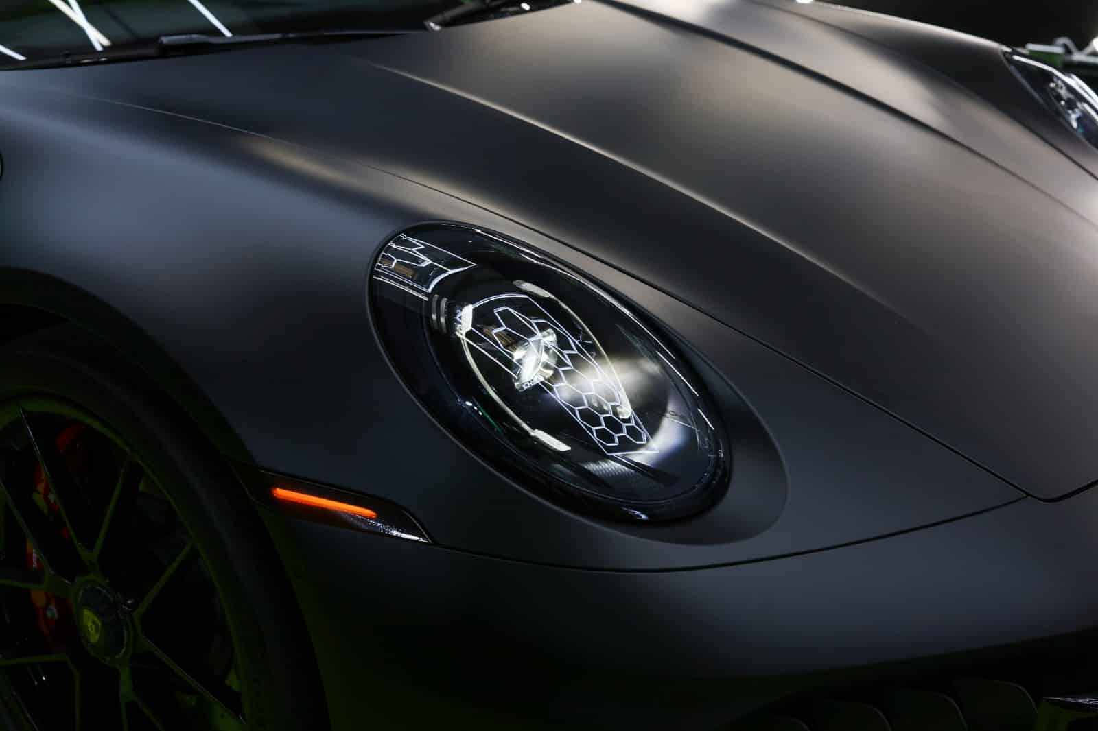 Porsche car wrap project photo 4 by Moe Wraps